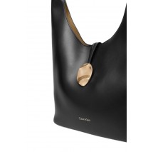 CALVIN KLEIN STN LCK SLCHY SMLL S ΤΣΑΝΤΑ ΓΥΝΑΙΚΕΙΑ BLACK