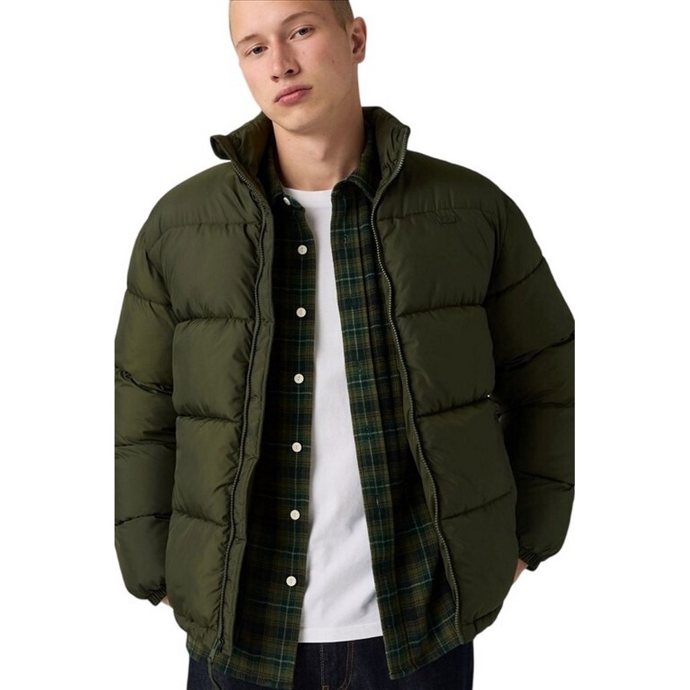 LEVIS PIEDMONT SHORT PUFFER ΜΠΟΥΦΑΝ ΑΝΔΡΙΚΟ FOREST GREEN