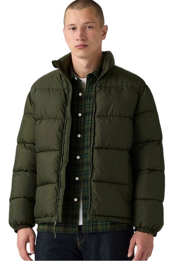 LEVIS PIEDMONT SHORT PUFFER ΜΠΟΥΦΑΝ ΑΝΔΡΙΚΟ FOREST GREEN