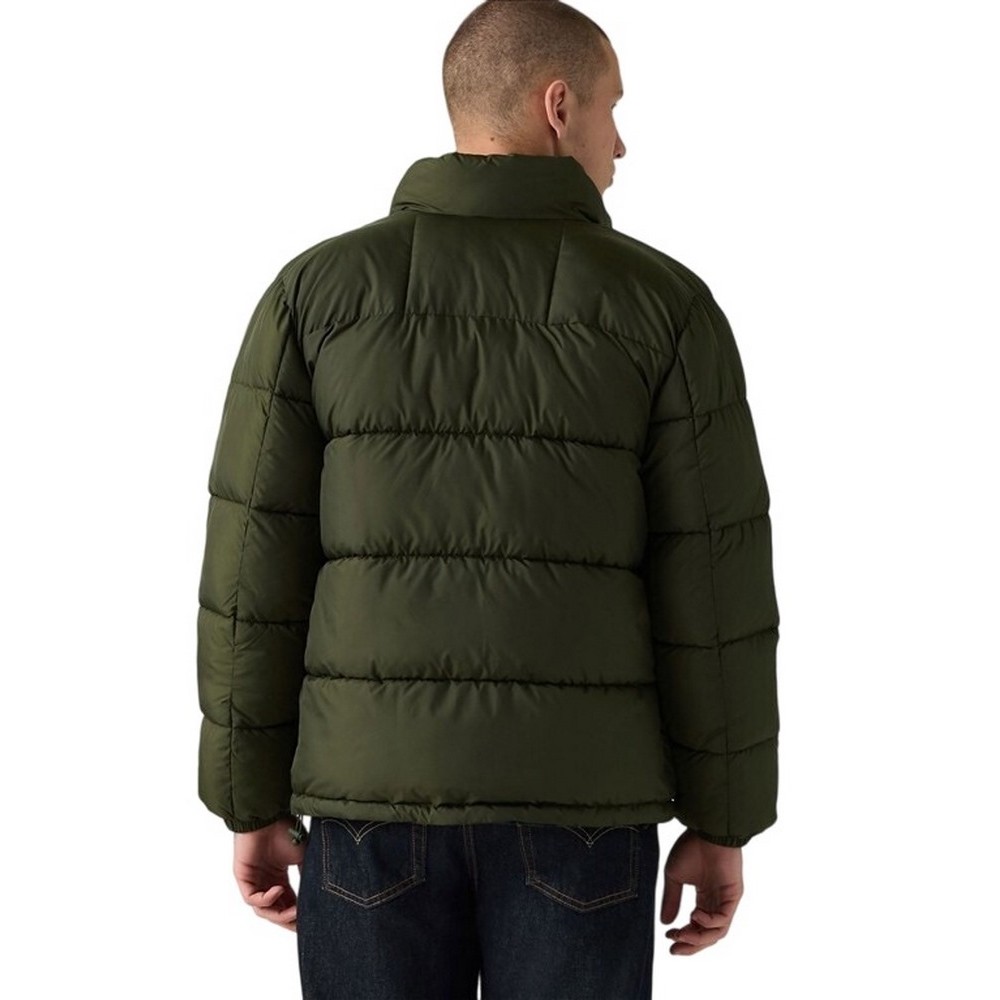 LEVIS PIEDMONT SHORT PUFFER ΜΠΟΥΦΑΝ ΑΝΔΡΙΚΟ FOREST GREEN