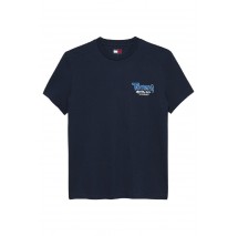TOMMY JEANS SLIM FONT PLAY TEE T-SHIRT ΜΠΛΟΥΖΑ ΑΝΔΡΙΚΗ DARK NAVY