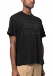 VERSACE JEANS COUTURE PIECE T-SHIRT ΜΠΛΟΥΖΑ ΑΝΔΡΙΚΗ BLACK