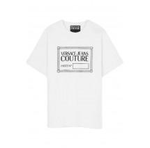 VERSACE JEANS COUTURE PIECE T-SHIRT ΜΠΛΟΥΖΑ ΑΝΔΡΙΚΗ WHITE