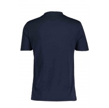 LYLE AND SCOTT VINTAGE SCRIPT EMBROIDERY T-SHIRT ΜΠΛΟΥΖΑ ΑΝΔΡΙΚΟ NAVY