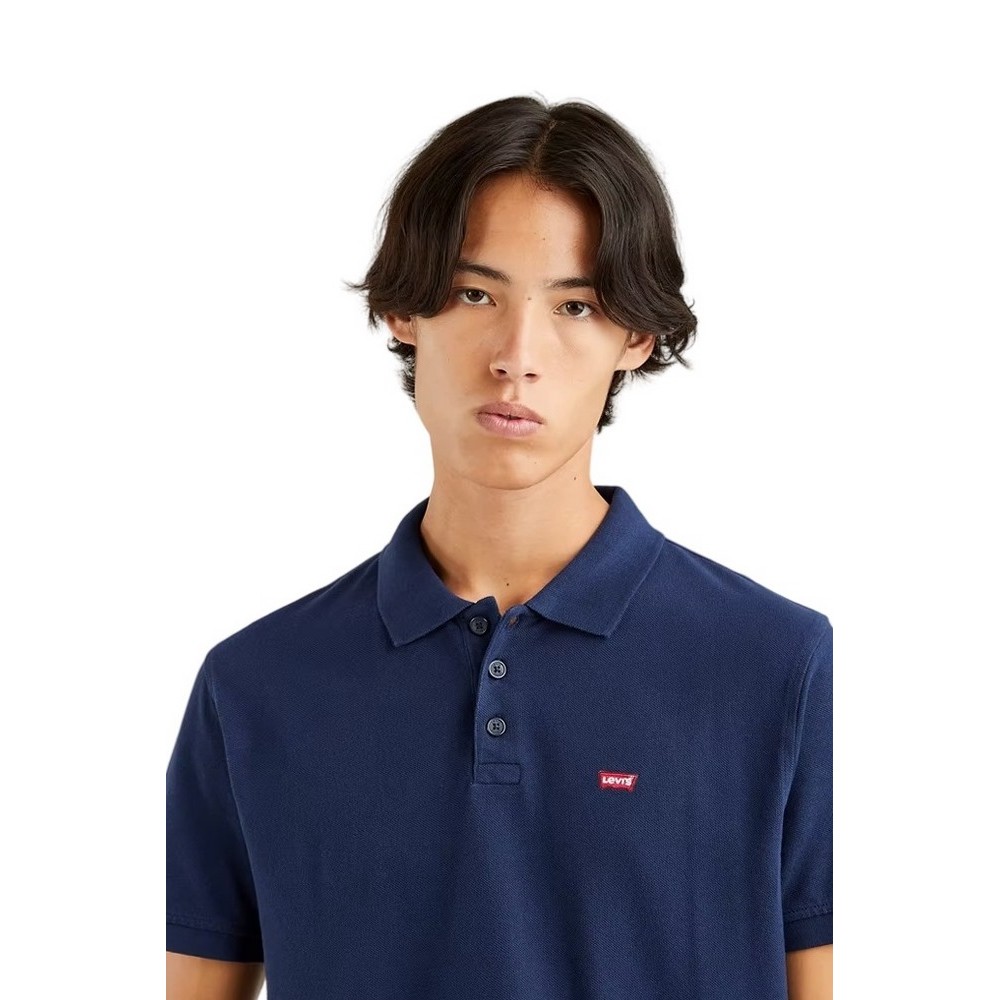 LEVI'S HM POLO T-SHIRT ΜΠΛΟΥΖΑ ΑΝΔΡΙΚΗ BLUE