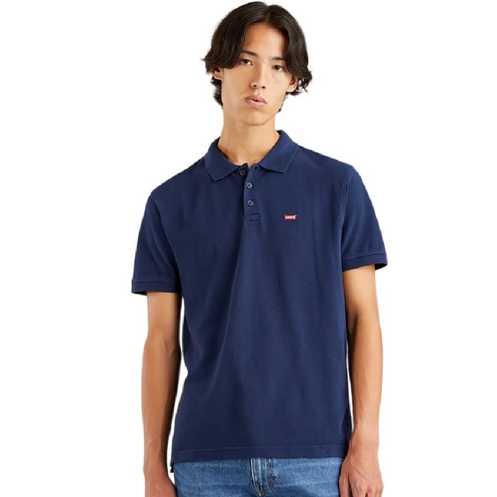 LEVI'S HM POLO T-SHIRT ΜΠΛΟΥΖΑ ΑΝΔΡΙΚΗ BLUE