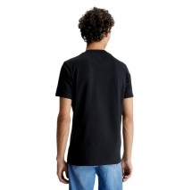 CALVIN KLEIN JEANS INSTITUTIONAL TEE T-SHIRT ΑΝΔΡΙΚΟ BLACK