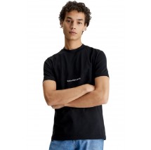 CALVIN KLEIN JEANS INSTITUTIONAL TEE T-SHIRT ΑΝΔΡΙΚΟ BLACK