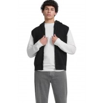 GUESS JEANS ZIP REG HOOD ΦΟΥΤΕΡ ΜΠΛΟΥΖΑ ΑΝΔΡΙΚΗ BLACK