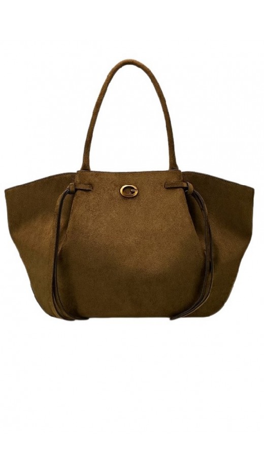 GUESS ALLEGRA GIRLFRIEND TOTE ΤΣΑΝΤΑ ΓΥΝΑΙΚΕΙΑ OLIVE