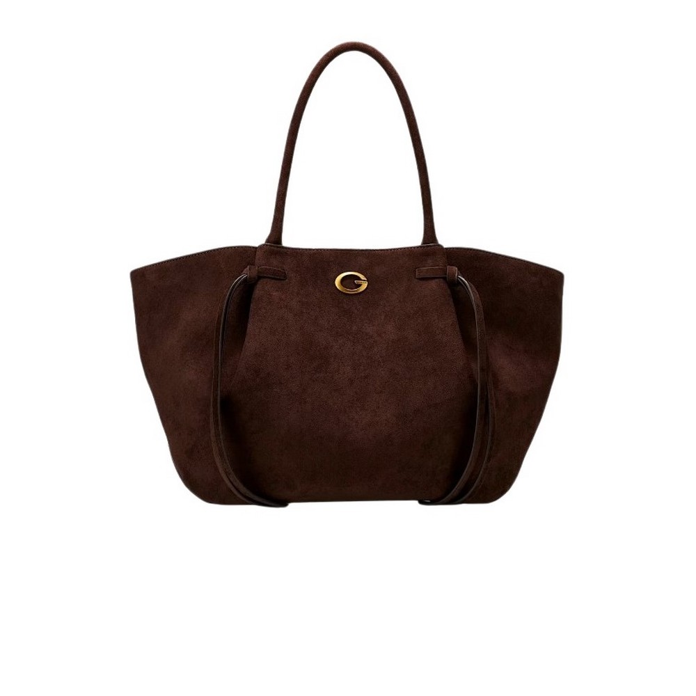 GUESS ALLEGRA GIRLFRIEND TOTE ΤΣΑΝΤΑ ΓΥΝΑΙΚΕΙΑ ESPRESSO