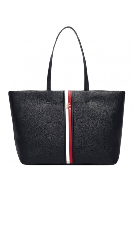 TOMMY HILFIGER CORP ESS TOTE ΤΣΑΝΤΑ ΓΥΝΑΙΚΕΙΑ NAVY