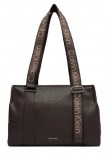 CALVIN KLEIN WEBBING ADJ STRAP TOTE ΤΣΑΝΤΑ ΓΥΝΑΙΚΕΙΑ BROWN