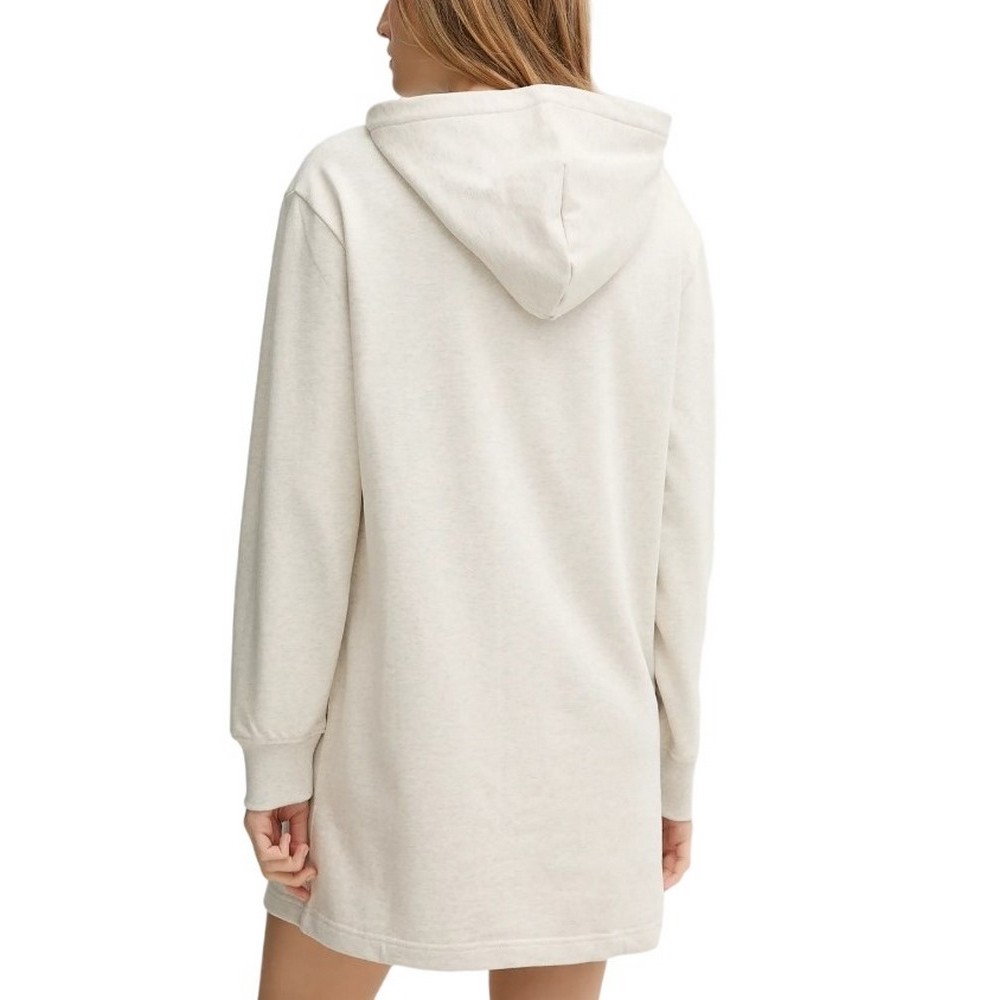 CALVIN KLEIN JEANSLS MONOLOGO PREMIUM TERRY HOODIE ΦΟΡΕΜΑ ΦΟΥΤΕΡ ΓΥΝΑΙΚΕΙΟ ECRU