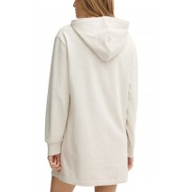 CALVIN KLEIN JEANSLS MONOLOGO PREMIUM TERRY HOODIE ΦΟΡΕΜΑ ΦΟΥΤΕΡ ΓΥΝΑΙΚΕΙΟ ECRU