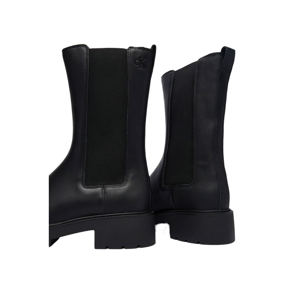 CALVIN KLEIN CHUNKY HIGH CHELSEA  ΜΠΟΤΑ  ΓΥΝΑΙΚΕΙΑ BLACK