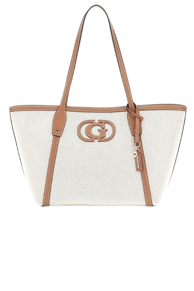 GUESS SEBINA TOTE ΤΣΑΝΤΑ ΓΥΝΑΙΚΕΙΑ BROWN
