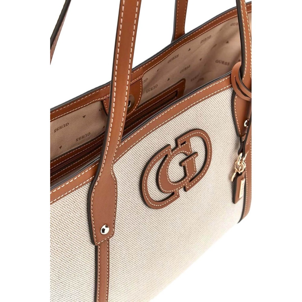 GUESS SEBINA TOTE ΤΣΑΝΤΑ ΓΥΝΑΙΚΕΙΑ BROWN