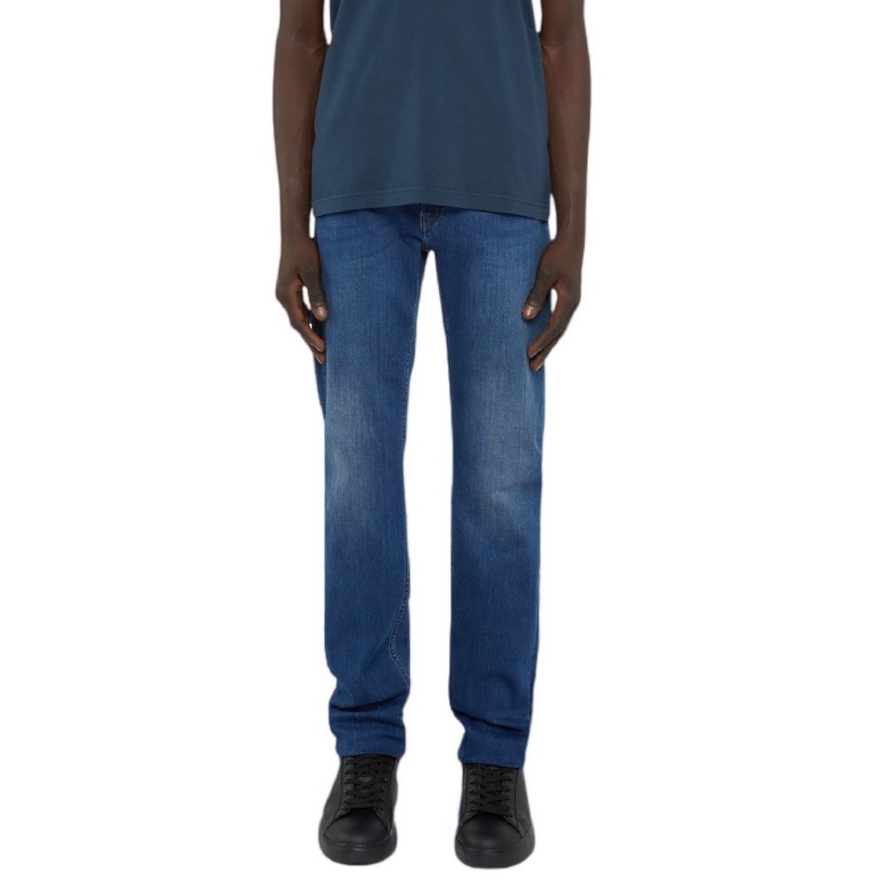 ΠΑΝΤΕΛΟΝΙ T 380 ICON REGULAR STRAIGHT ΑΝΔΡΙΚΟ TRUSSARDI BLUΕ DENIM