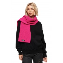 SUPERDRY D3 SDRY CLASSIC KNITTED SCARF UNISEX ΚΑΣΚΟΛ ΓΥΝΑΙΚΕΙΟ PINK