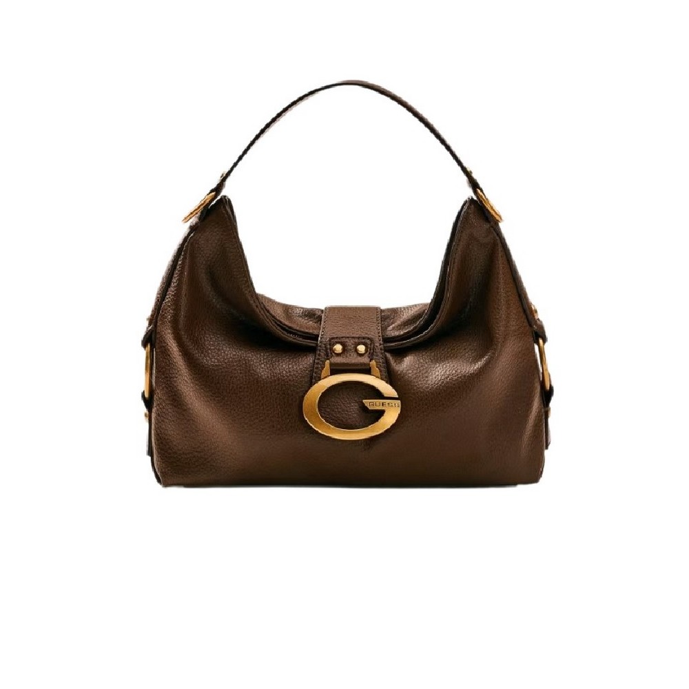 GUESS CAMDEN SHOULDER BAG ΤΣΑΝΤΑ ΓΥΝΑΙΚΕΙΑ ESPRESSO