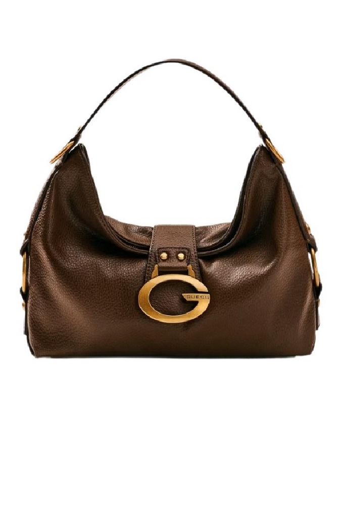 GUESS CAMDEN SHOULDER BAG ΤΣΑΝΤΑ ΓΥΝΑΙΚΕΙΑ ESPRESSO