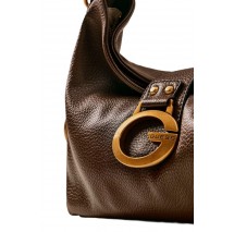 GUESS CAMDEN SHOULDER BAG ΤΣΑΝΤΑ ΓΥΝΑΙΚΕΙΑ ESPRESSO