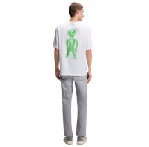 HUGO BOSS JERSEY NUFOTEE T-SHIRT ΜΠΛΟΥΖΑ ΑΝΔΡΙΚΗ WHITE