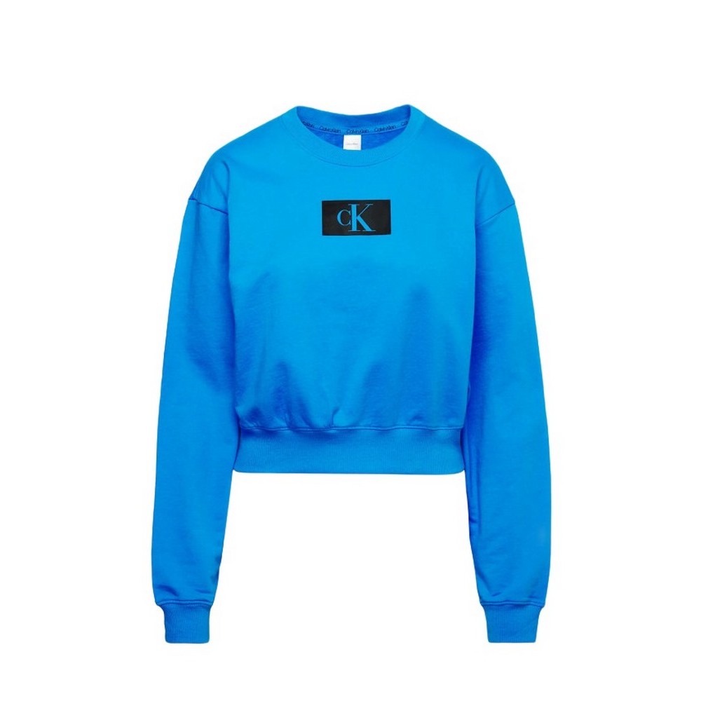 CALVIN KLEIN JEANS L/S SWEATSHIRT ΜΠΛΟΥΖΑ ΓΥΝΑΙΚΕΙΑ BLUE