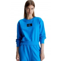 CALVIN KLEIN JEANS L/S SWEATSHIRT ΜΠΛΟΥΖΑ ΓΥΝΑΙΚΕΙΑ BLUE