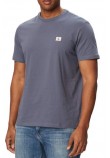 CALVIN KLEIN JEANS BADGE 30S JERSEY CLASSIC T-SHIRT ΜΠΛΟΥΖΑ ΑΝΔΡΙΚΗ BLUE