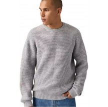 LEVIS PRESIDIO CREW ΜΠΛΟΥΖΑ ΠΛΕΚΤΗ ΑΝΔΡΙΚΗ GREY