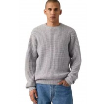 LEVIS PRESIDIO CREW ΜΠΛΟΥΖΑ ΠΛΕΚΤΗ ΑΝΔΡΙΚΗ GREY