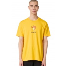 ICEBERG JERSEY T-SHIRT ΜΠΛΟΥΖΑ ΑΝΔΡΙΚΗ YELLOW