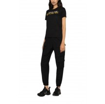 VERSACE JEANS COUTURE  R LOGO CHAIN T-SHIRT ΓΥΝΑΙΚΕΙΟ BLACK