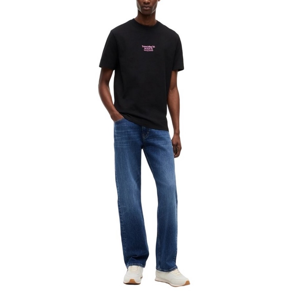 TOMMY JEANS RLX SAILBOAT T-SHIRT ΜΠΛΟΥΖΑ ΑΝΔΡΙΚΗ BLACK