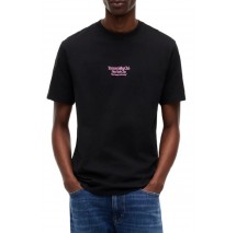 TOMMY JEANS RLX SAILBOAT T-SHIRT ΜΠΛΟΥΖΑ ΑΝΔΡΙΚΗ BLACK