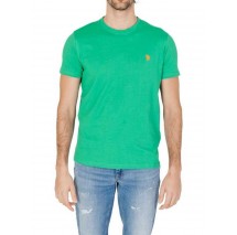 U.S POLO ASSN 49351 T-SHIRT ΜΠΛΟΥΖΑ ΑΝΔΡΙΚH GREEN