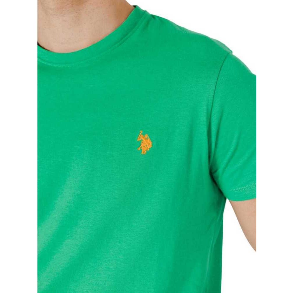 U.S POLO ASSN 49351 T-SHIRT ΜΠΛΟΥΖΑ ΑΝΔΡΙΚH GREEN