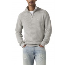LEVIS LIGHTWEIGHT HM QUARTER ZIP ΜΠΛΟΥΖΑ ΠΛΕΚΤΗ ΑΝΔΡΙΚΗ GREY