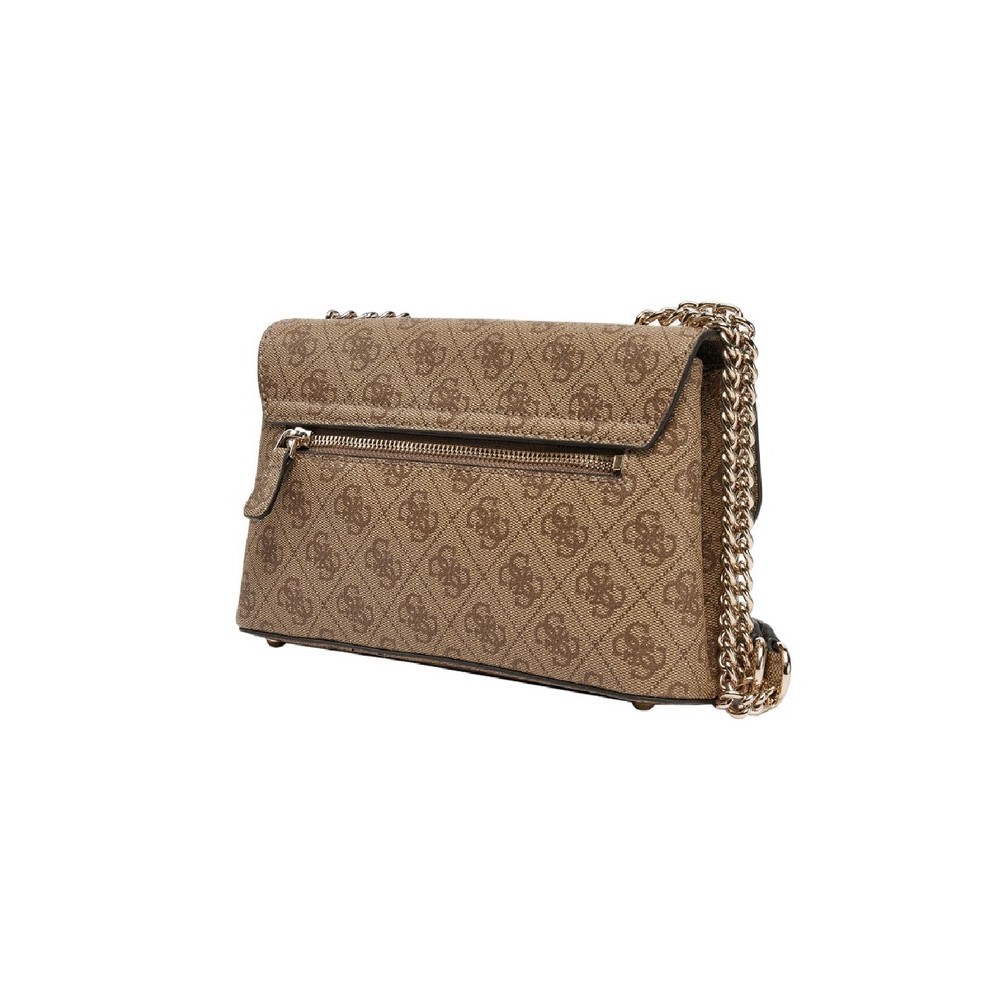 GUESS ECO ERICA CNVRTBLE XBODY FLAP ΤΣΑΝΤΑ ΓΥΝΑΙΚΕΙΑ LATTE