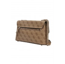 GUESS ECO ERICA CNVRTBLE XBODY FLAP ΤΣΑΝΤΑ ΓΥΝΑΙΚΕΙΑ LATTE