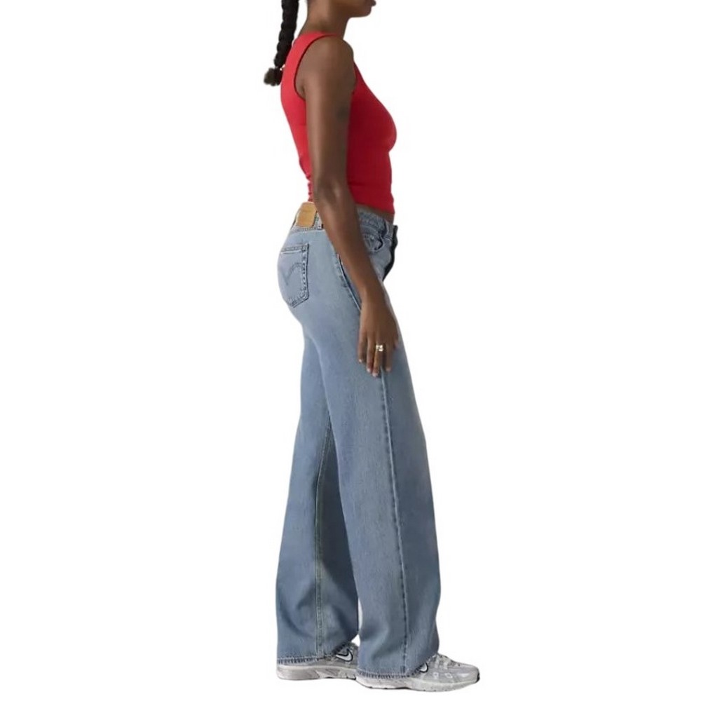 LEVIS LOW LOOSE WORN IN ΤΖΙΝ ΠΑΝΤΕΛΟΝΙ ΓΥΝΑΙΚΕΙΟ MED INDIGO