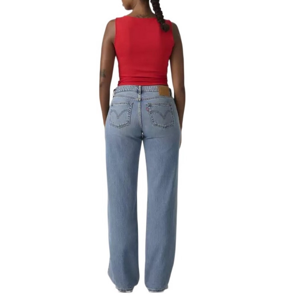 LEVIS LOW LOOSE WORN IN ΤΖΙΝ ΠΑΝΤΕΛΟΝΙ ΓΥΝΑΙΚΕΙΟ MED INDIGO