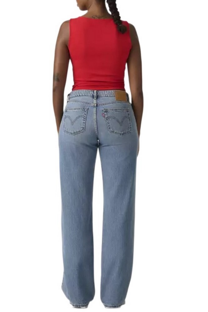 LEVIS LOW LOOSE WORN IN ΤΖΙΝ ΠΑΝΤΕΛΟΝΙ ΓΥΝΑΙΚΕΙΟ MED INDIGO