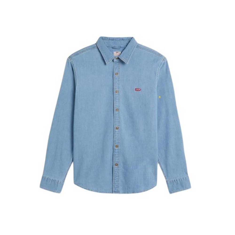 LEVIS LS BATTERY HM SHIRT SLIM - FLAT FINISH 866250065 ΠΟΥΚΑΜΙΣΟ ΑΝΔΡΙΚΟ LIGHT INDIGO