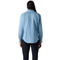 LEVIS LS BATTERY HM SHIRT SLIM - FLAT FINISH 866250065 ΠΟΥΚΑΜΙΣΟ ΑΝΔΡΙΚΟ LIGHT INDIGO