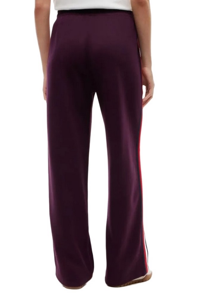 TOMMY JEANS RWB TAPE TRACK PANTS ΦΟΡΜΑ ΠΑΝΤΕΛΟΝΙ ΓΥΝΑΙΚΕΙΟ BERRY