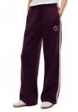 TOMMY JEANS RWB TAPE TRACK PANTS ΦΟΡΜΑ ΠΑΝΤΕΛΟΝΙ ΓΥΝΑΙΚΕΙΟ BERRY