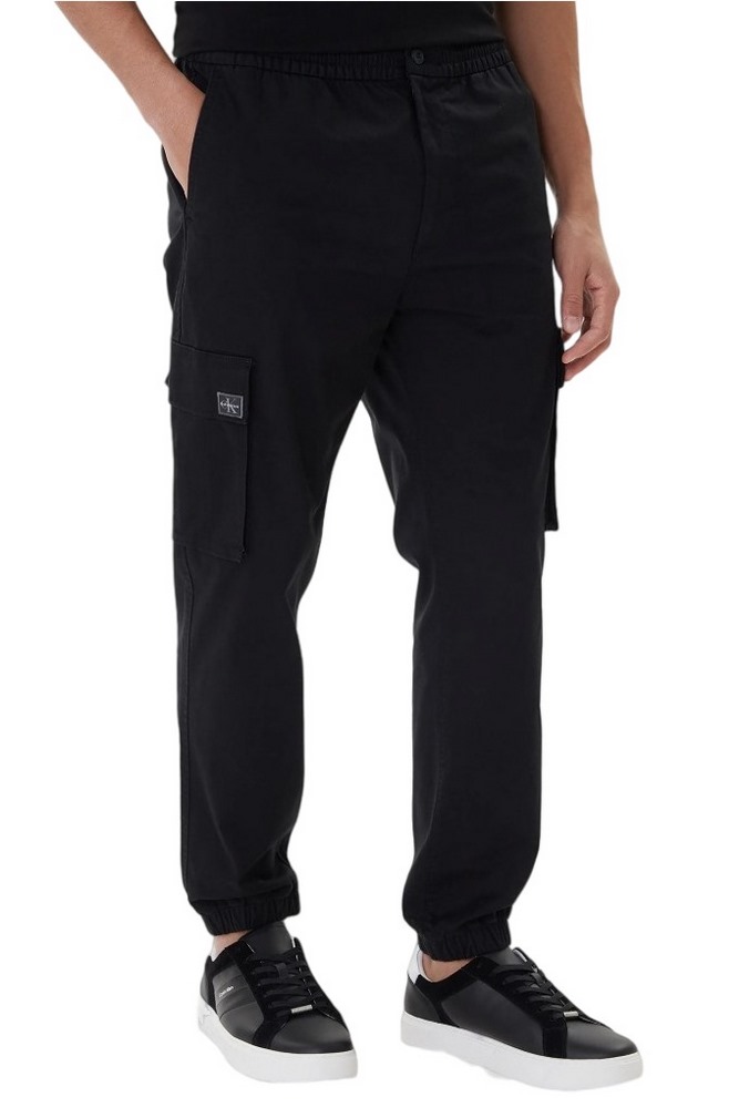 CALVIN KLEIN JEANS SKINNY ELASTIC TWILL CARGO PANT ΠΑΝΤΕΛΟΝΙ ΑΝΔΡΙΚΟ BLACK